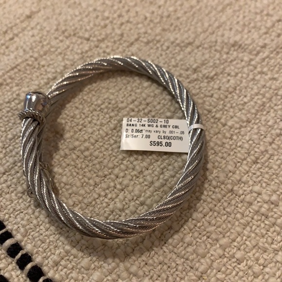 Alor Bang 14k WG & Grey CBL - Picture 2 of 4